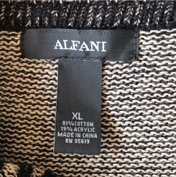 Alfani XL Cowl Neck Short Sleeve Sweater Dress #O9 - Picture 6 of 11